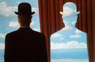 Magritte-Decalcomanía