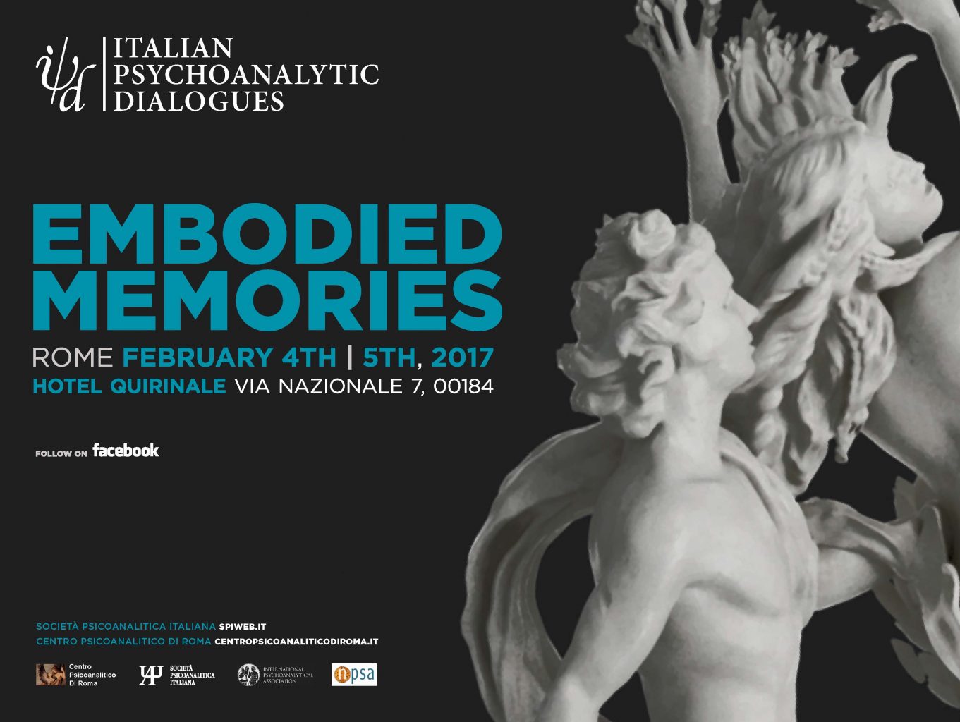 4-5 febbraio 2017, Roma. Convegno internazionale “EMBODIED MEMORIES”
