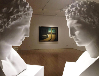 Opere di Giulio Paolini e Giorgio De Chirico, CIMA, New York