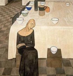 Felice Casorati L’attesa 1919