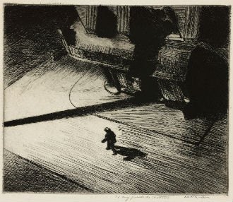 Edward Hopper Night Shadows 1921