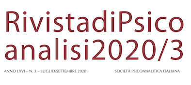 Rivista di Psicoanalisi - 2020/3