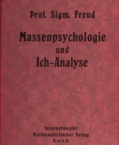 CVP – A cent’anni da PSICOLOGIA DELLE MASSE e ANALISI DELL’ IO di S. Freud. Zoom, 6/11/2021