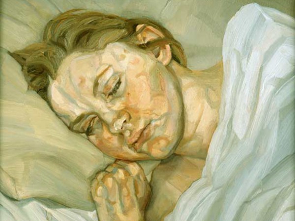 'Sleeping Girl", 1980, by Lucian Freud