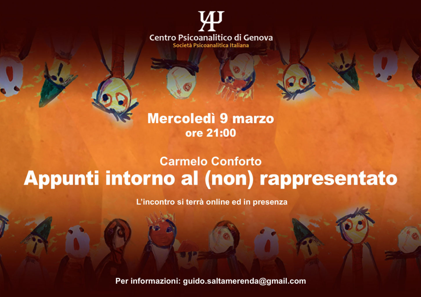 CPG - C. Conforto. Appunti intorno al (non) rappresentato 8/3/22