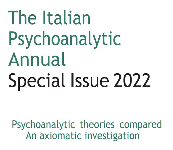 The Italian Psychoanalytical Annual Special Issue 2022