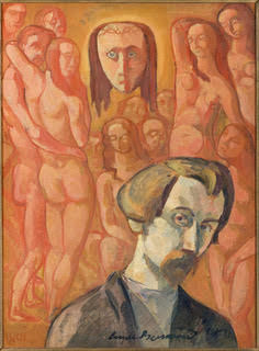 Émile Bernard: Autoritratto simbolico (1891)