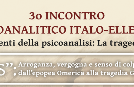 3° Incontro Psicoanalitico Italo-Ellenico