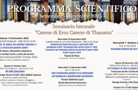 CNP - Programma scientifico secondo semestre 2025