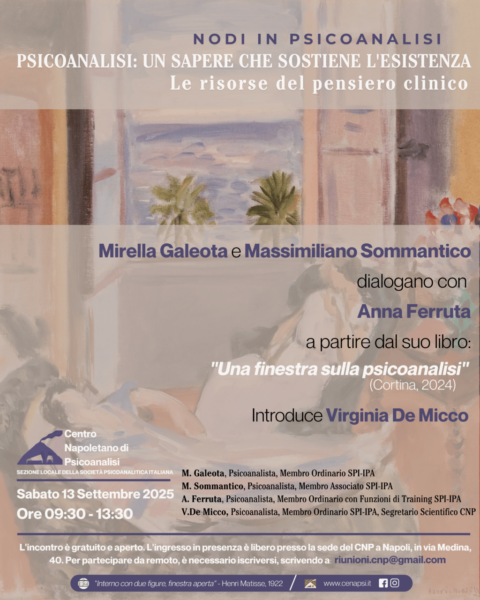 CNP - Nodi in Psicoanalisi.