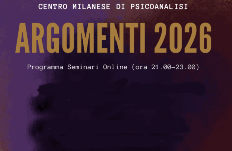 CMP - ARGOMENTI 2026 Seminari online