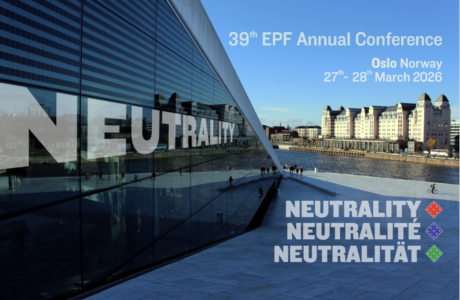 EPF conference – Neutrality – Neutralität – Neutralité – Oslo, Mar. 27 – 28, 2026