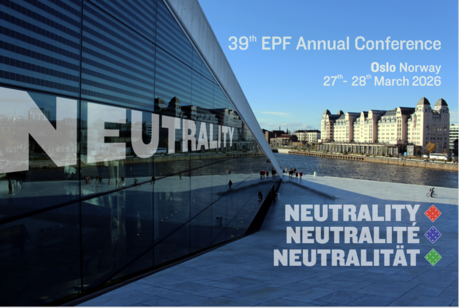EPF conference – Neutrality – Neutralität – Neutralité – Oslo, Mar. 27 – 28, 2026