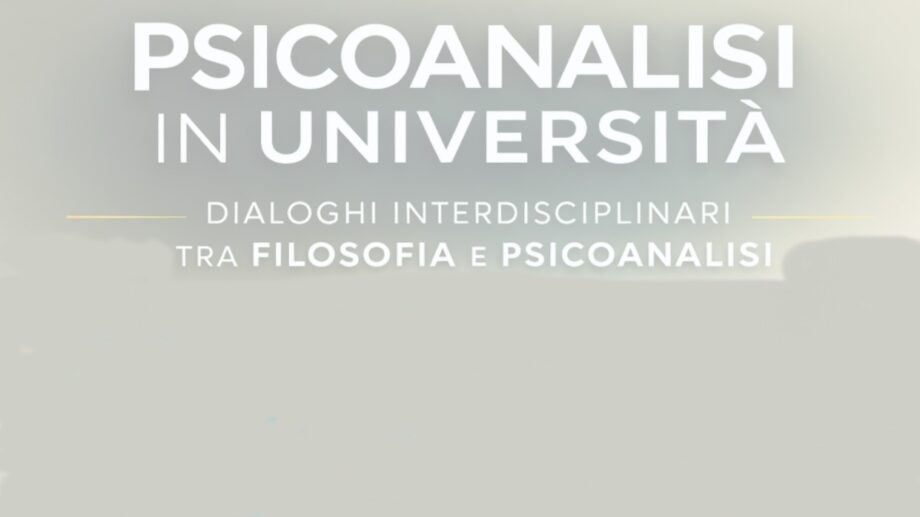 Dialoghi interdisciplinari tra filosofia e psicoanalisi. Roma, 24 Marzo 2026