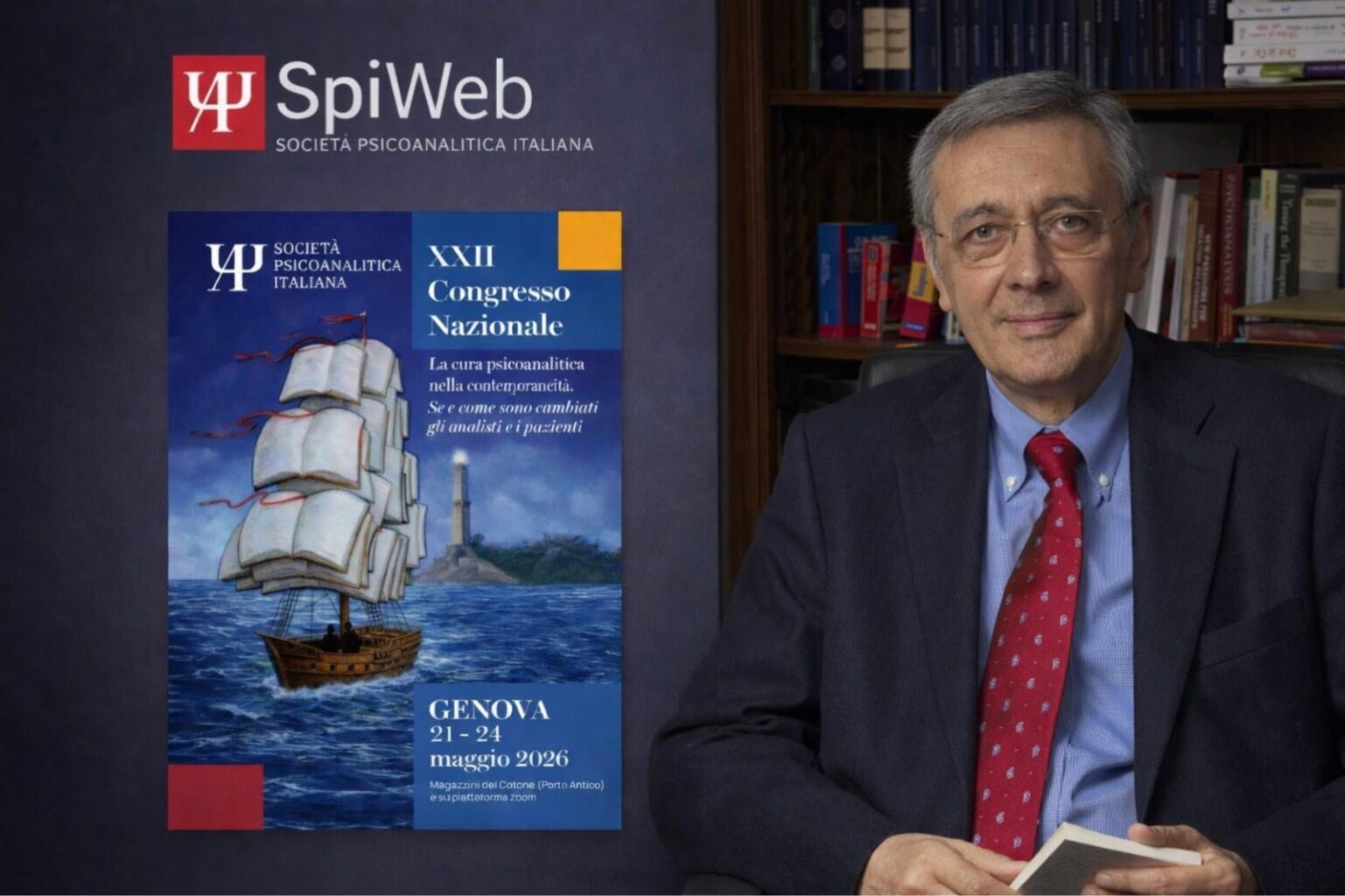 Verso il XXII Congresso Nazionale della SPI, Genova 21-24 maggio 2026. Riflessione di  Stefano Bolognini