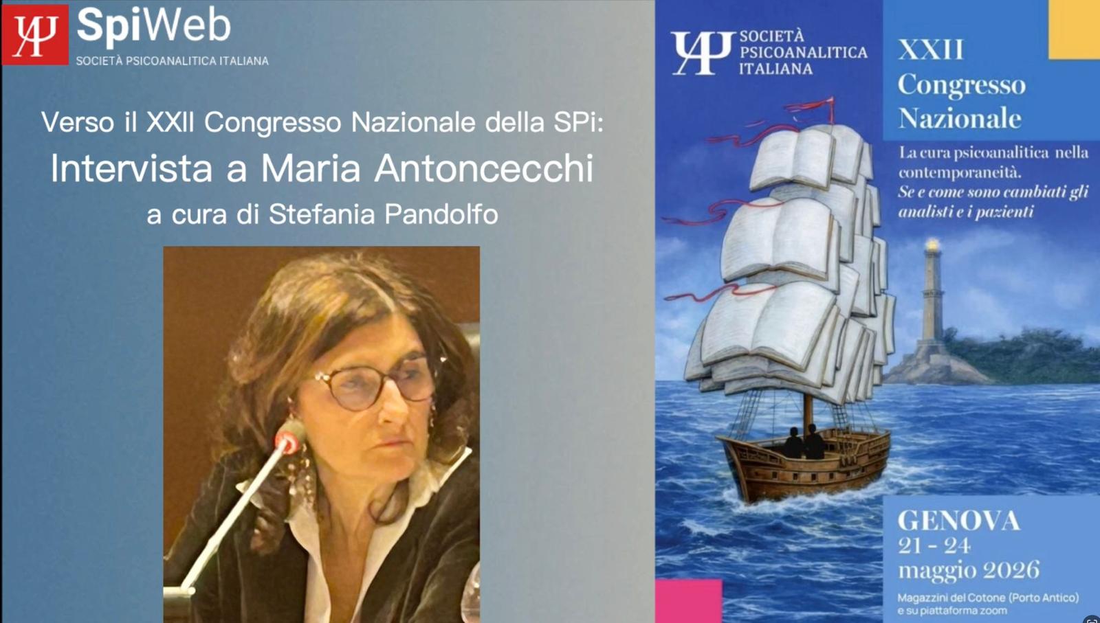 Intervista al Segretario Nazionale Maria Antoncecchi, di Stefania Pandolfo