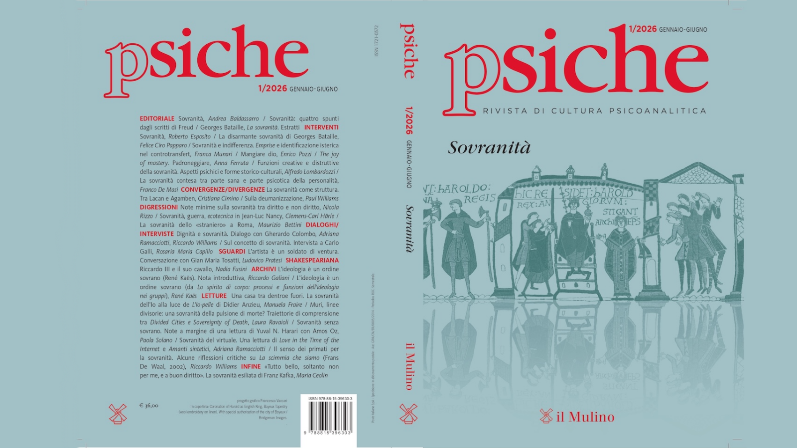 Il nuovo numero di Psiche N. 1/2026: Sovranità