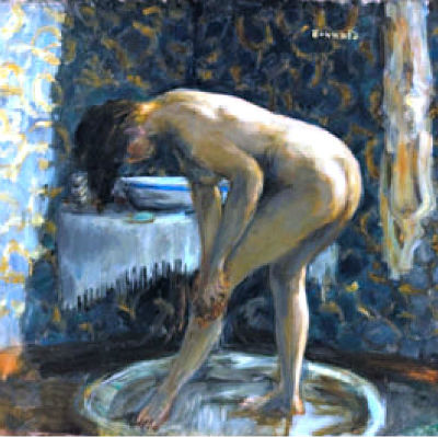 6. Pierre Bonnard Nu au tub 1903 Huile sur toile 44 x 50 cm Toulouse Fondation Bemberg RMN Grand Palais et Mathieu Rabeau ADAGP Paris 2015 3