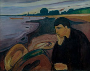 Malinconia di Edward Munch 1894