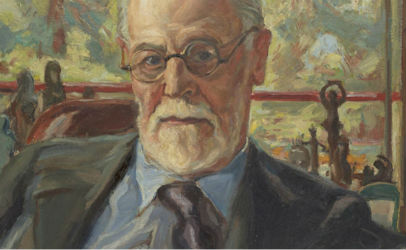 Sigmund Freud nel dipinto di Viktor Krausz