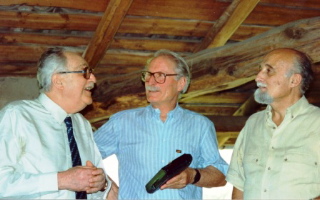 Egon Molinari, Alberto Spadoni, Glauco Carloni (giugno 1991)